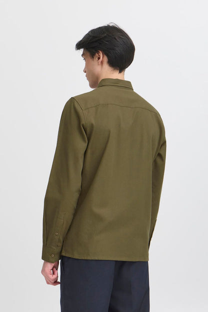 CASUAL FRIDAY Green Slim Fit Shirt