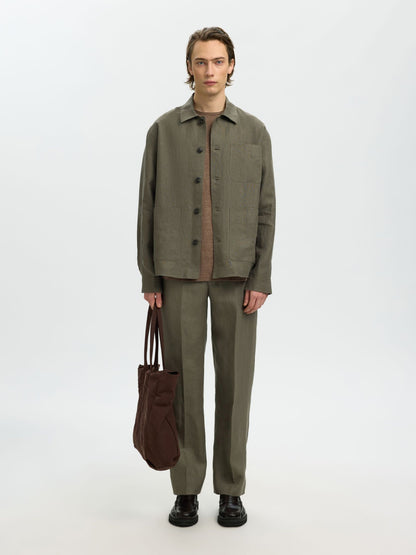 SELECTED Irish Linen Overshirt