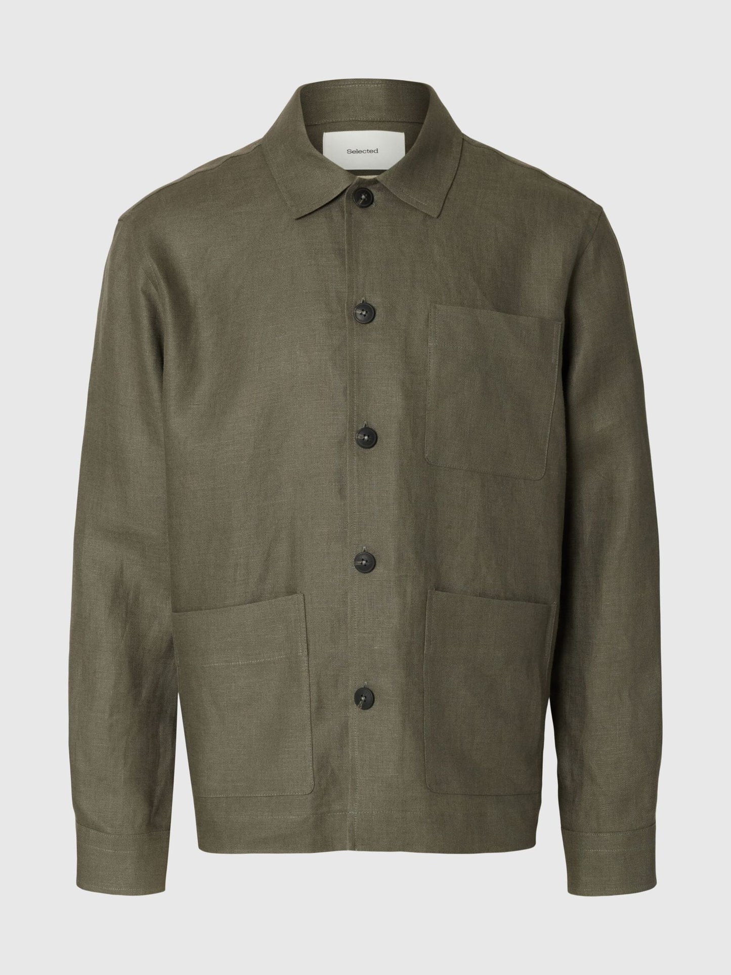 SELECTED Irish Linen Overshirt