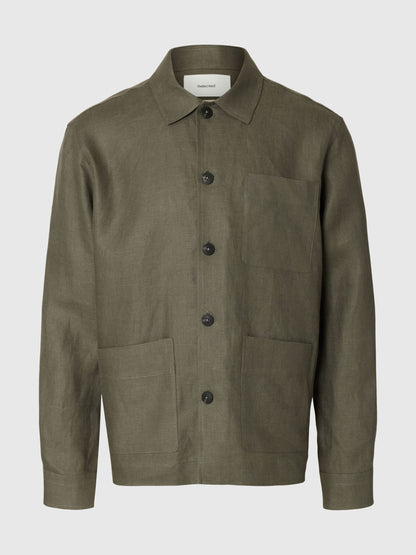SELECTED Irish Linen Overshirt