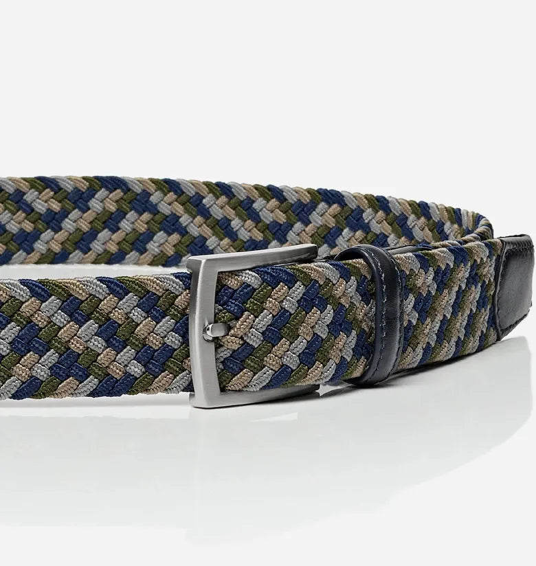 Monti Woven Stretch Belt Multicolour