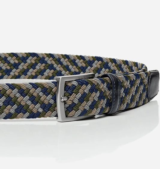 Monti Woven Stretch Belt Multicolour