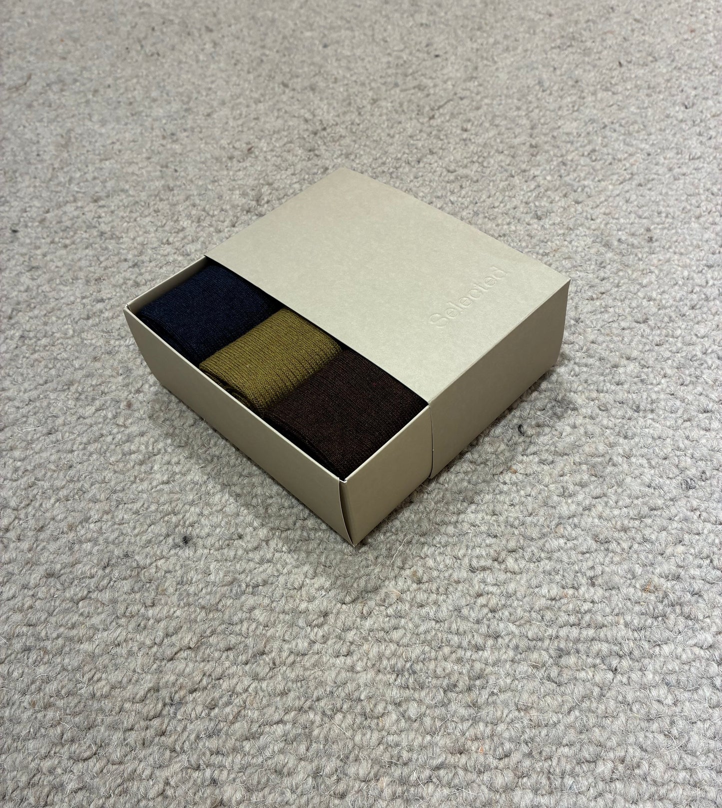 Selected 3-Pack Giftbox Socks