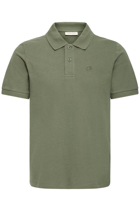 Casual Friday Green Logo Polo