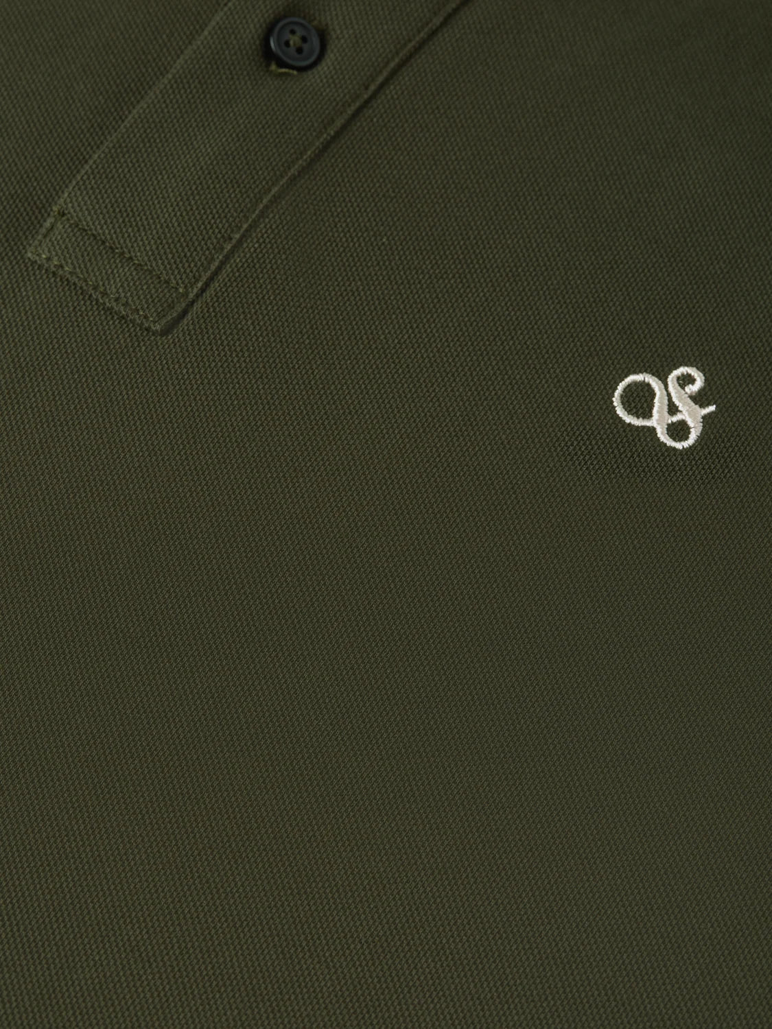 Scotch & Soda Pique Green Polo