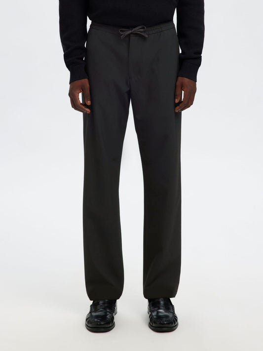 Selected Straight Fit Black Trouser