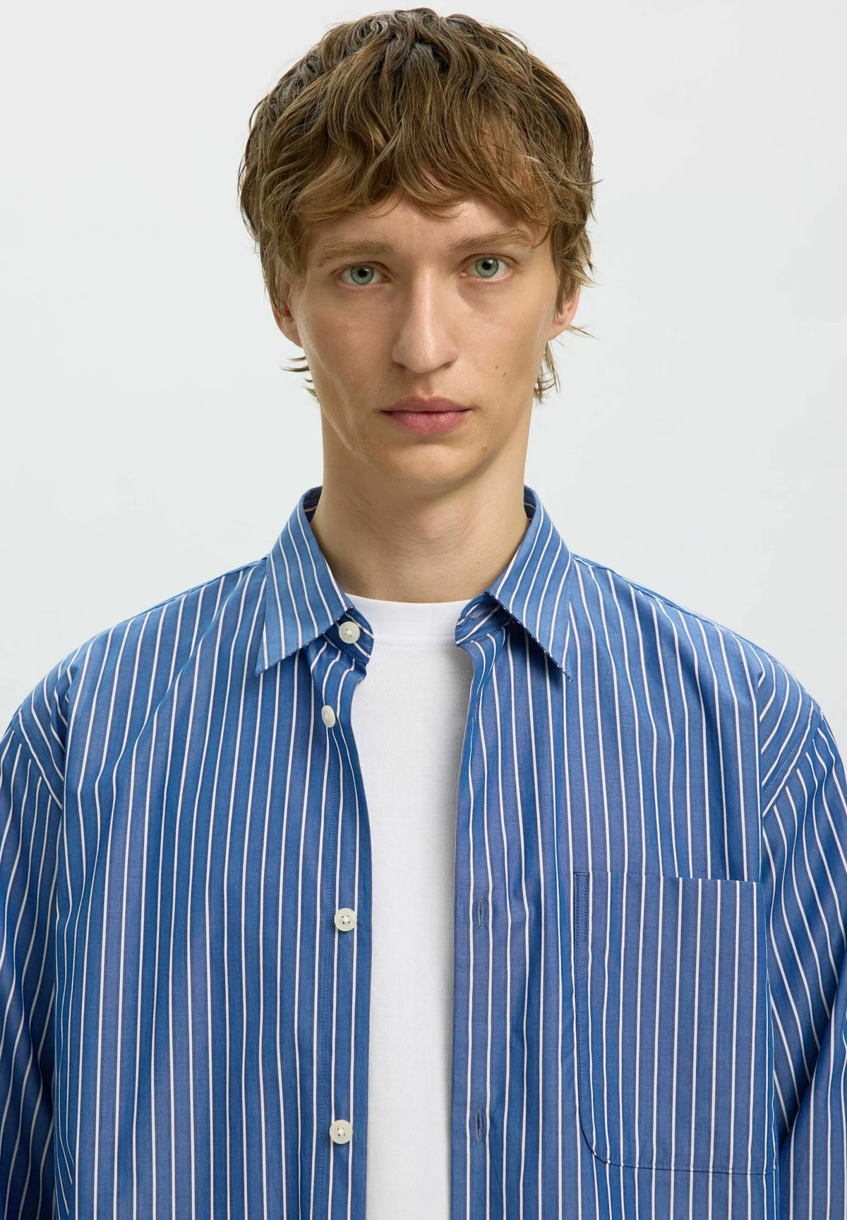 Selected Performance Stripe Shirt