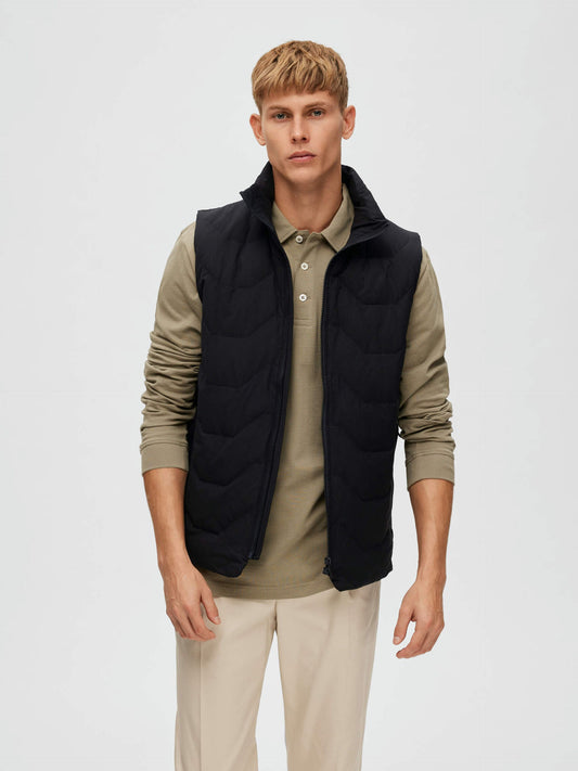 Selected Homme Gilet Black