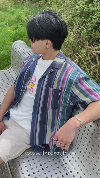SCOTCH AND SODA Short Sleeve Shirt Stripe